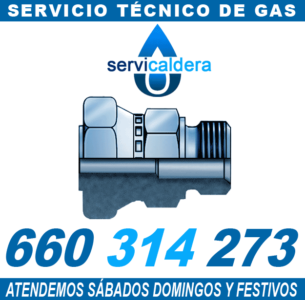 Servicio técnico Instalador de gas en El Escorial